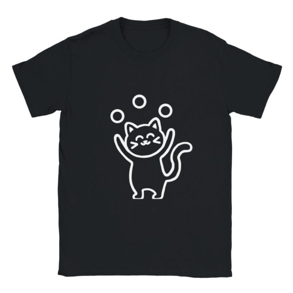 Cute juggling cat - Soft Classic Unisex Crewneck T-shirt